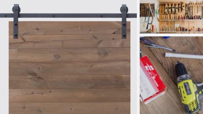DIY Barn Door Hardware Kit Tutorial | MJC & Company