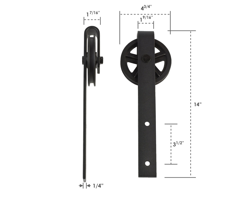 11 Trendy Sliding Barn Door Hardware Kits MJC & COMPANY